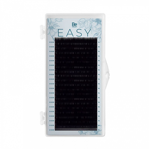 Чёрные ресницы Easy Black 20 линий